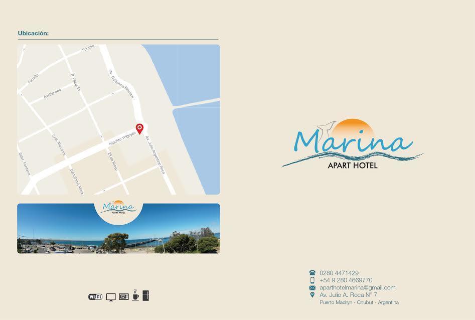 Apart Hotel Marina Puerto Madryn Exteriör bild
